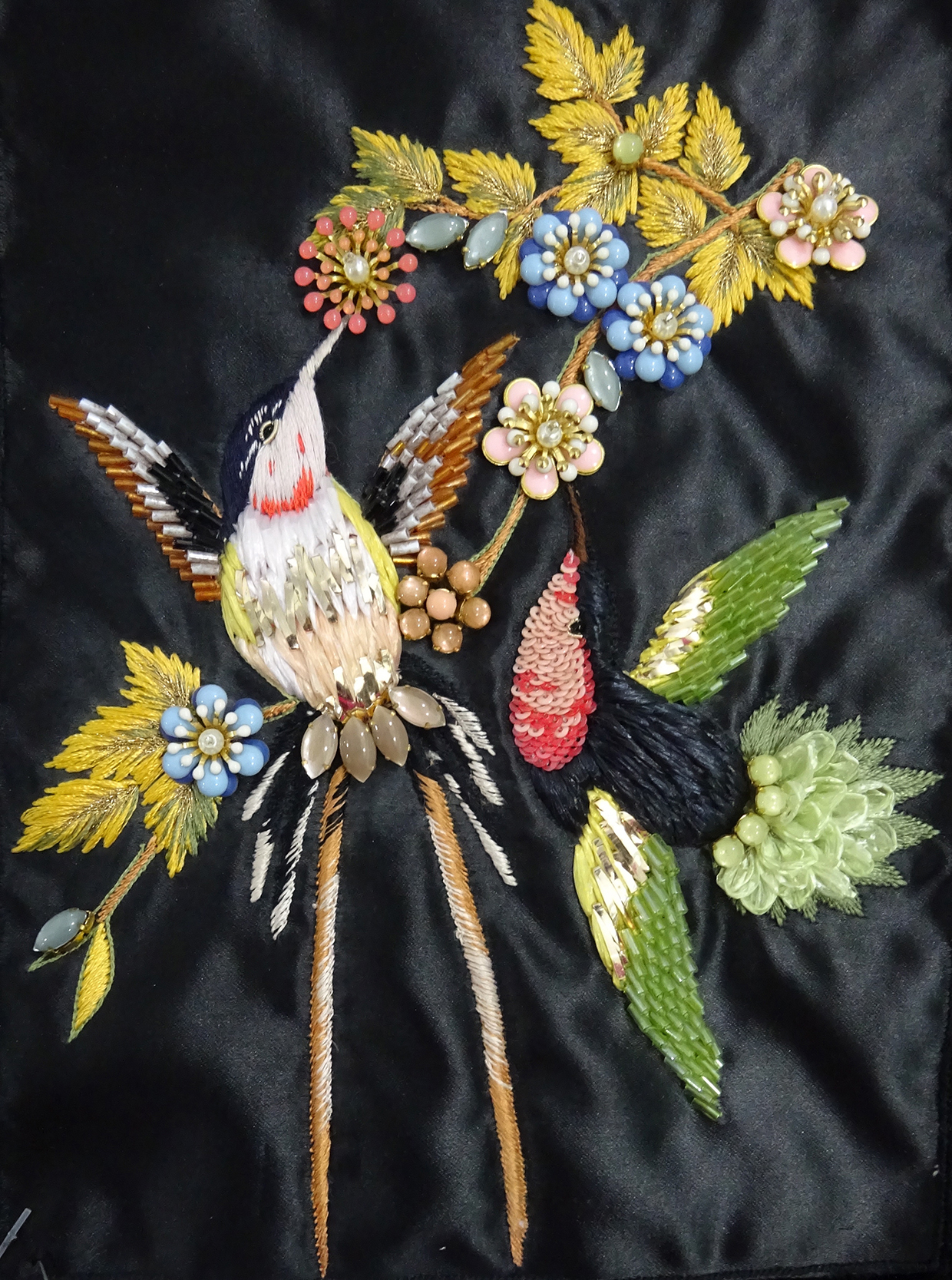 Curated visual reference: Gallery Detail: Beads Behind The Embroidered Beauty