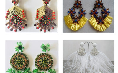 When Embroidery meets Jewellery.