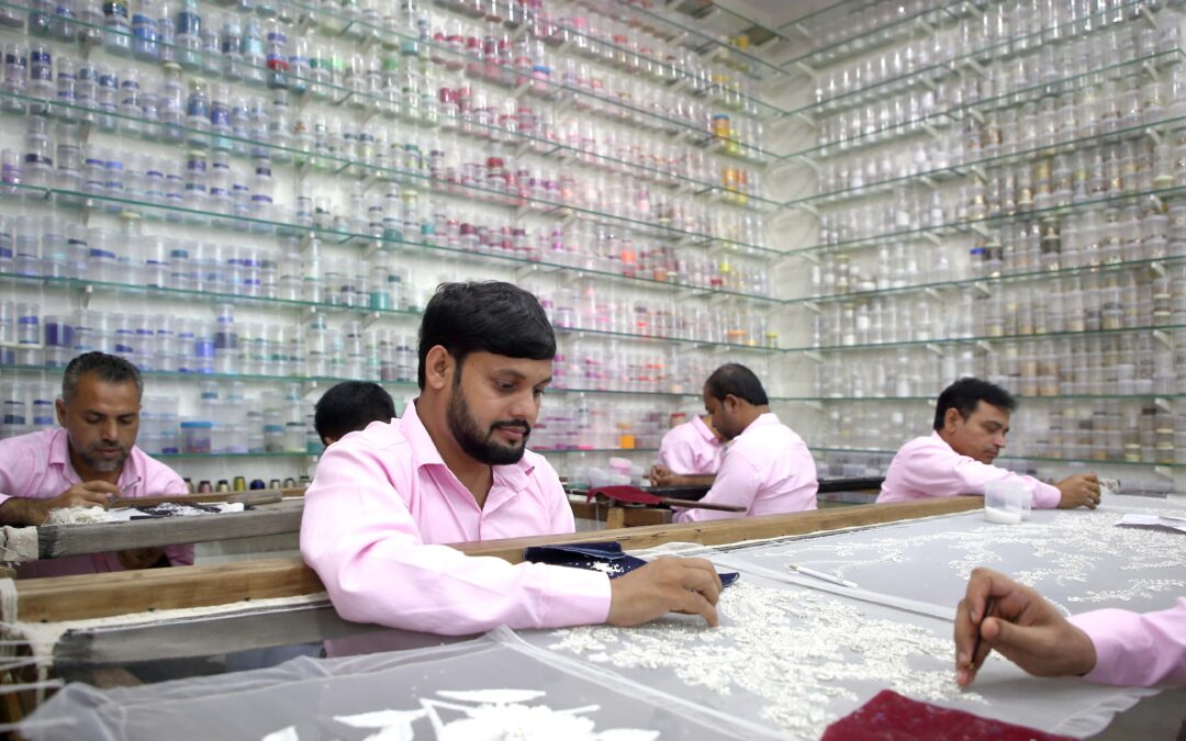 Ethical Embroidery Atelier making couture designs in Mumbai, India