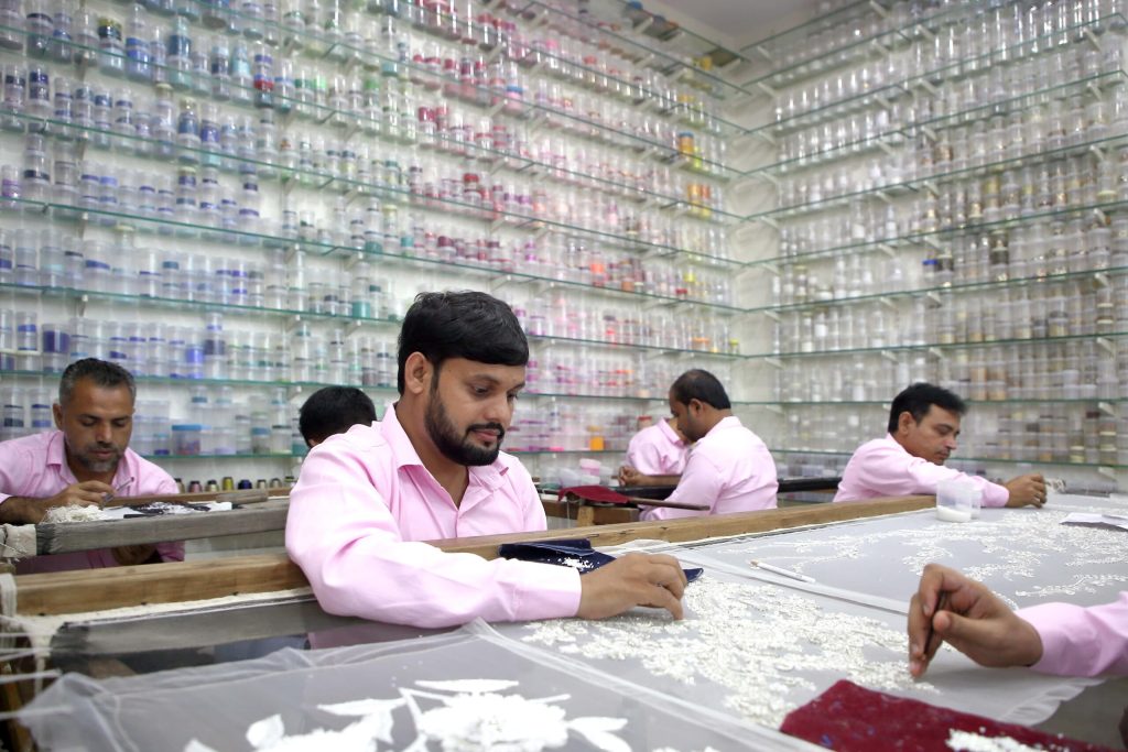 Ethical Embroidery Atelier making couture designs in Mumbai, India