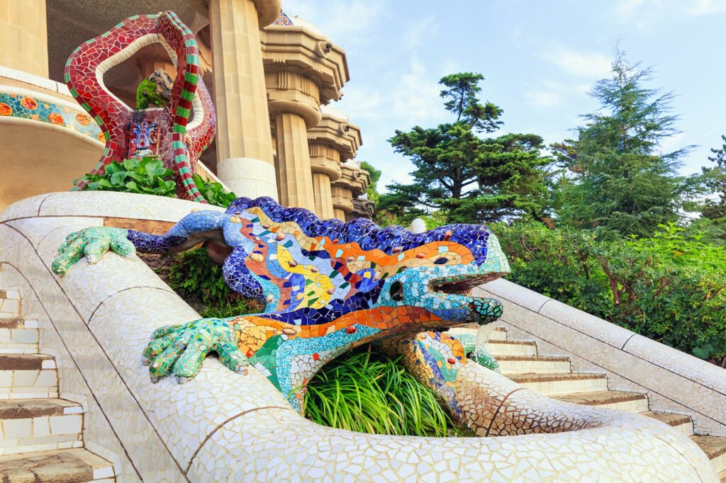 Park Guell Mosaic Dragon