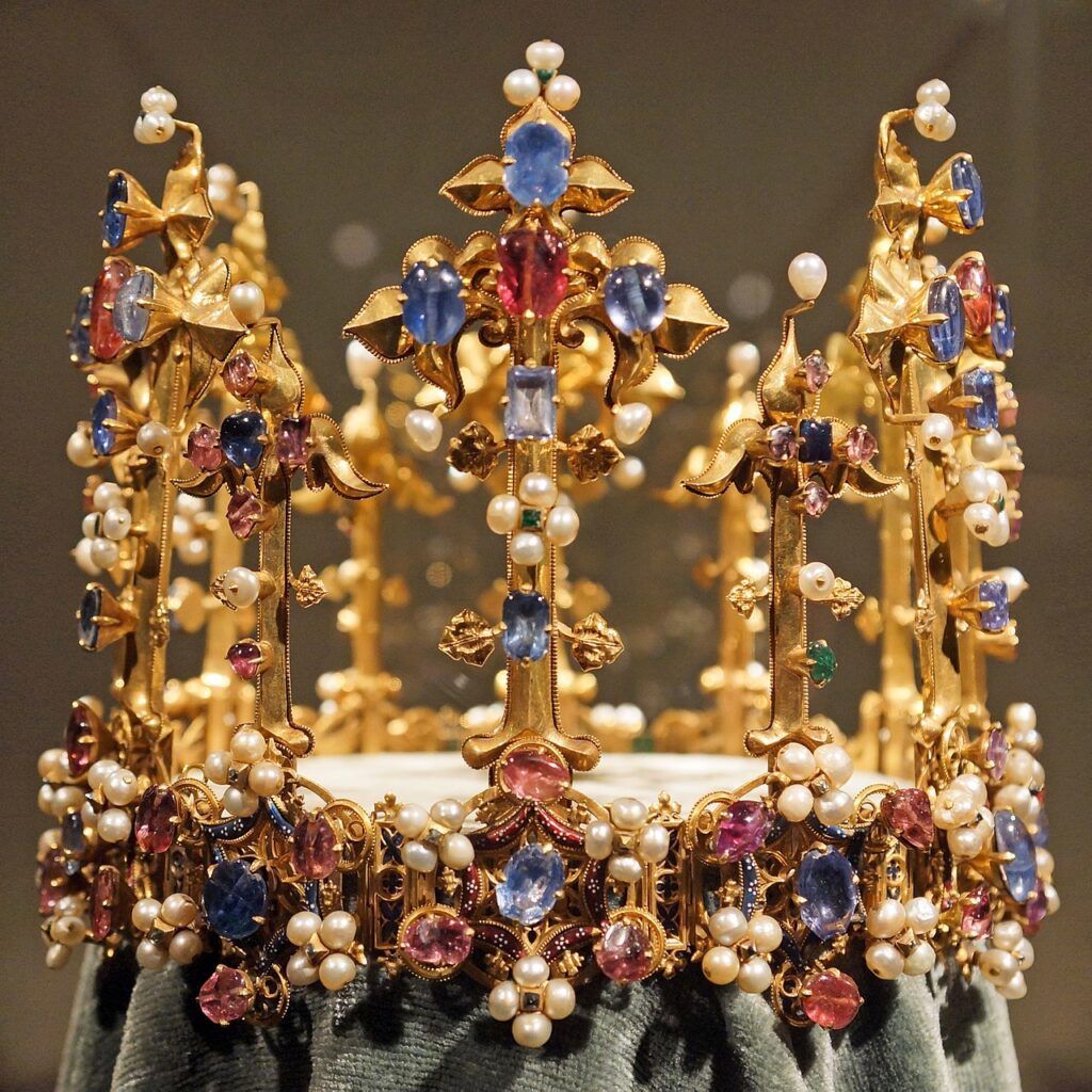 Royal crown as design inspiration