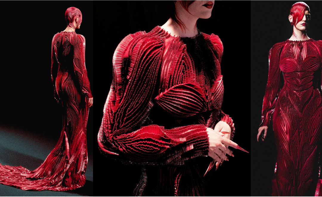 Couture embroidery inspiration by Ricamour embroideries