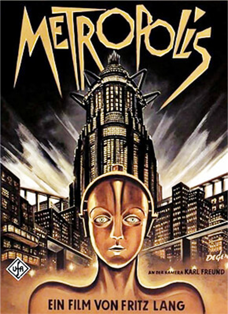 Metropolis Poster created by Heinz Schulz-Neudamm