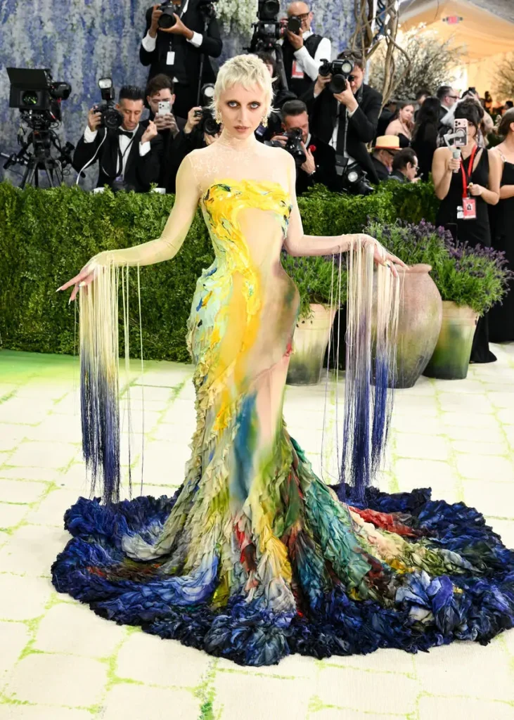 MET Gala 2026. Hand-beaded couture by Mugler