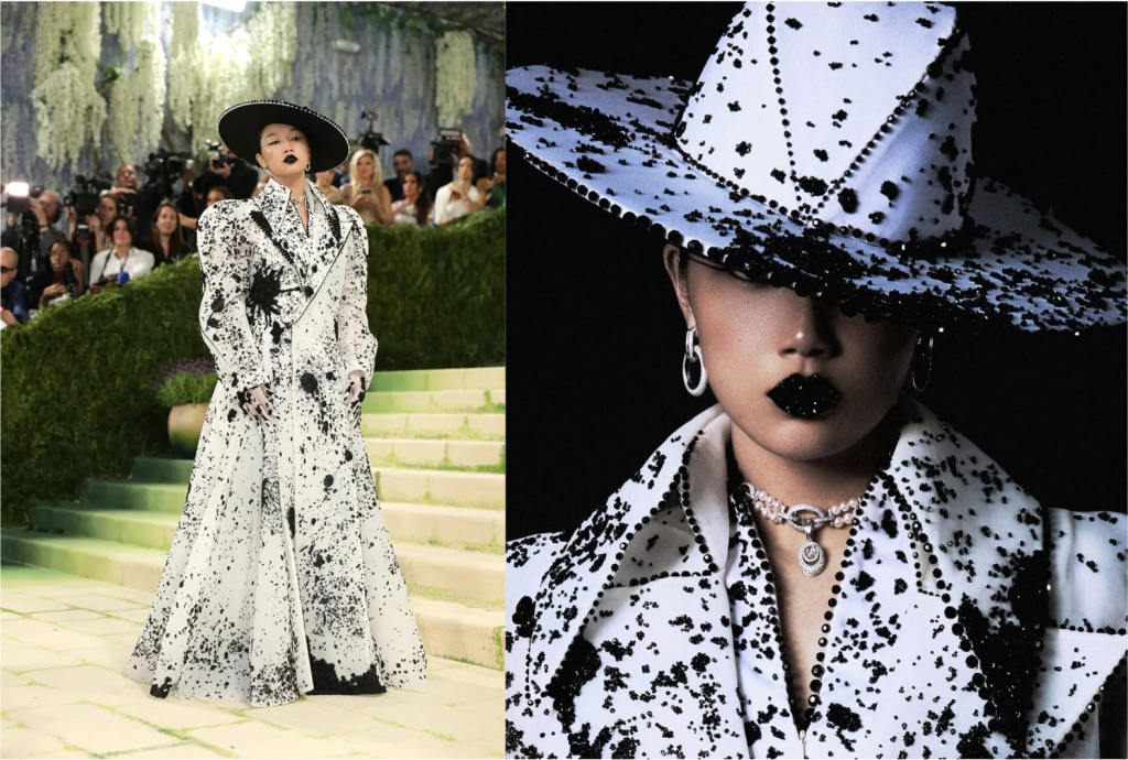 MET Gala 2026. Hand-beaded couture by Ricamour