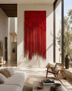 The Martian veil is an art installation designed and hand-embroidered by Ricamour
